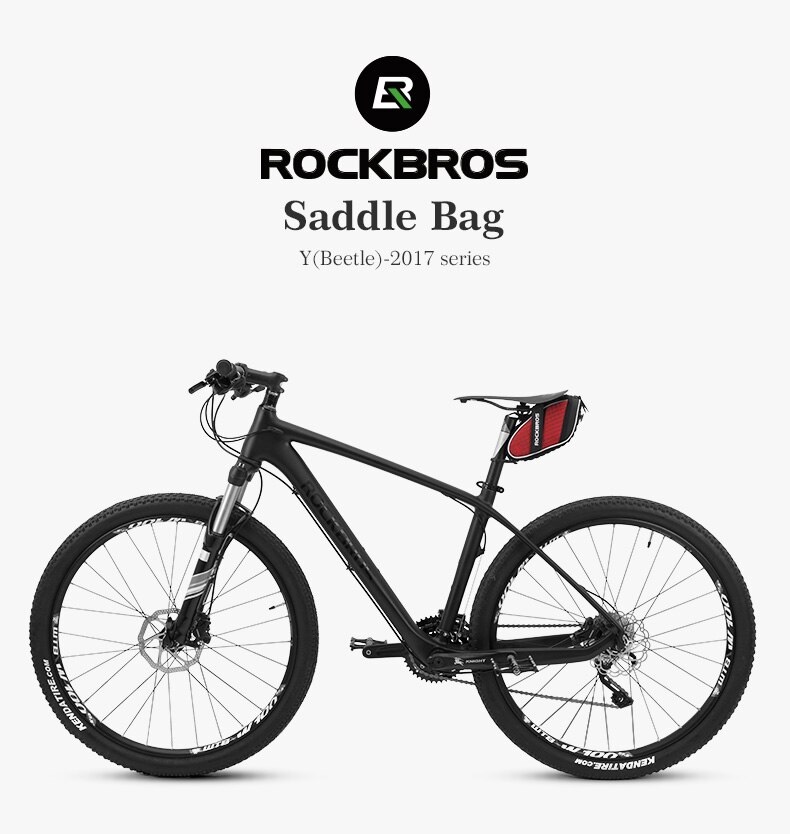 Bolso Para Sillin Bicicleta Impermeable Rockbros Ruta Mtb