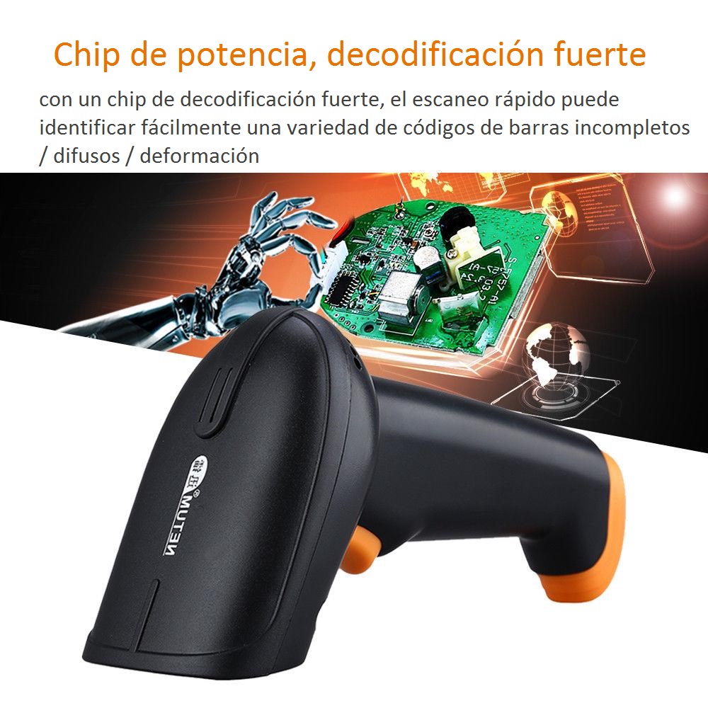 Imagen descriptiva del producto Lector de Código de Barras NETUM S1