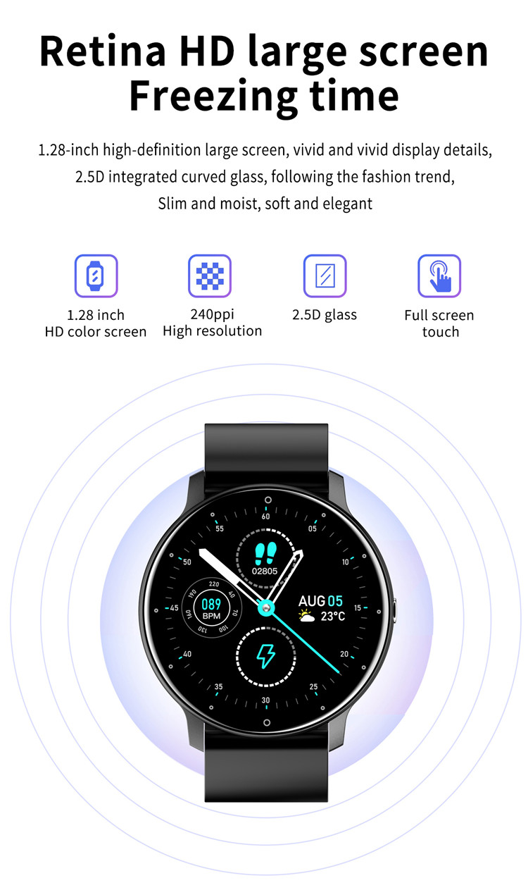 Smartwatch ZL02 Para Hombre y Mujer –