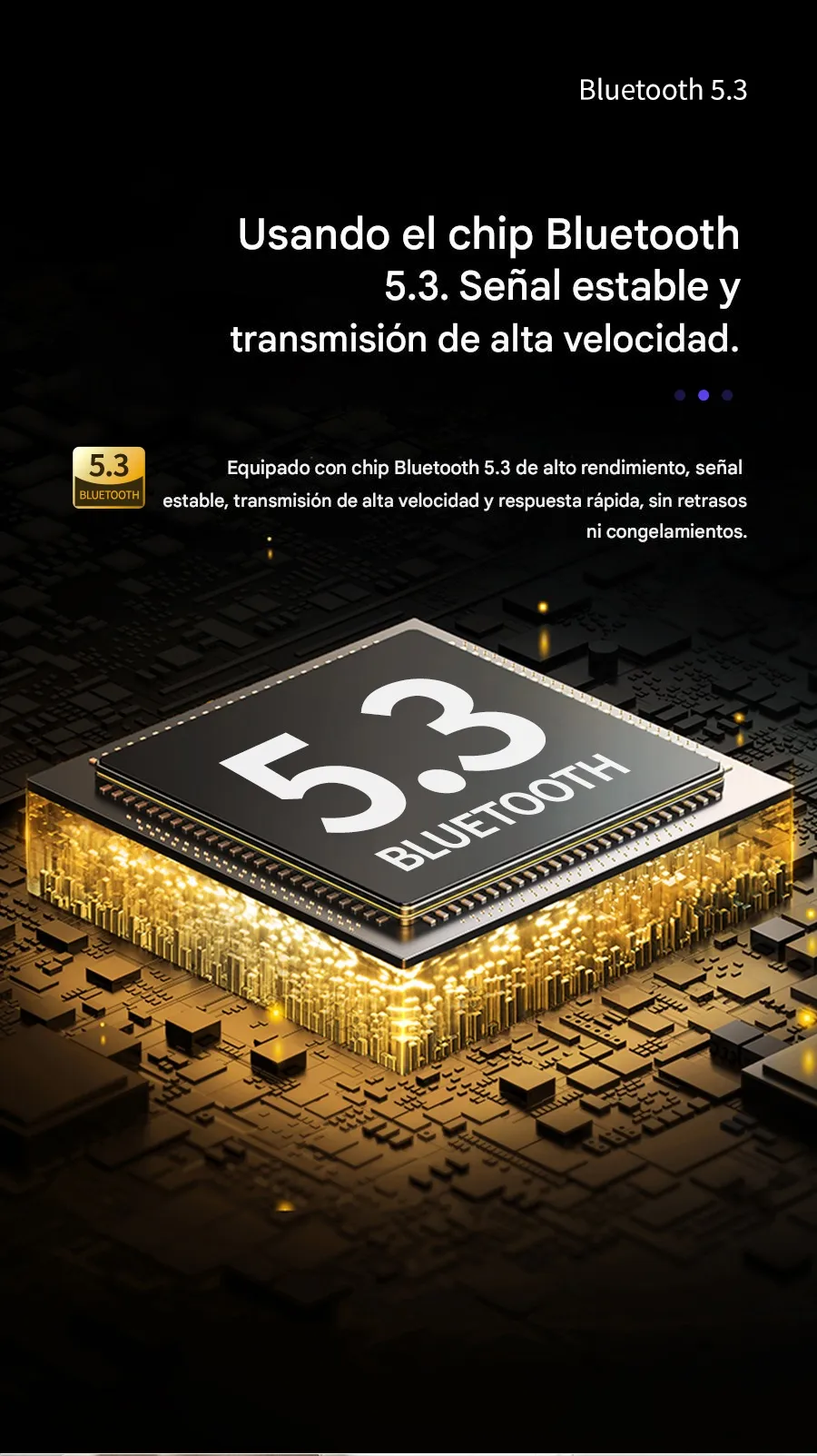 Imagen descriptiva del producto Parlante Altavoz Bluetooth 5.3 Inalámbrico 20W 3600 mAh Potente IPX6 SODLK TX11