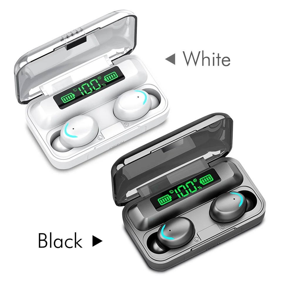 New Arrive F9 10 F9 5 F9 TWS Bluetooth 5.0 Earphones Wireless earphone 9D  Stereo Sports Waterproof Earbuds Headsets With Mic|Bluetooth Earphones \u0026  Headphones| - AliExpress