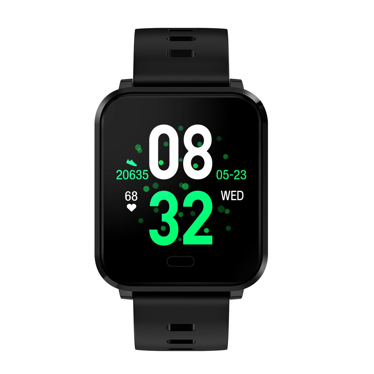 Ripley - SMARTWATCH K10 PLUS PANTALLA COLOR RELOJ INTELIGENTE - NEGRO