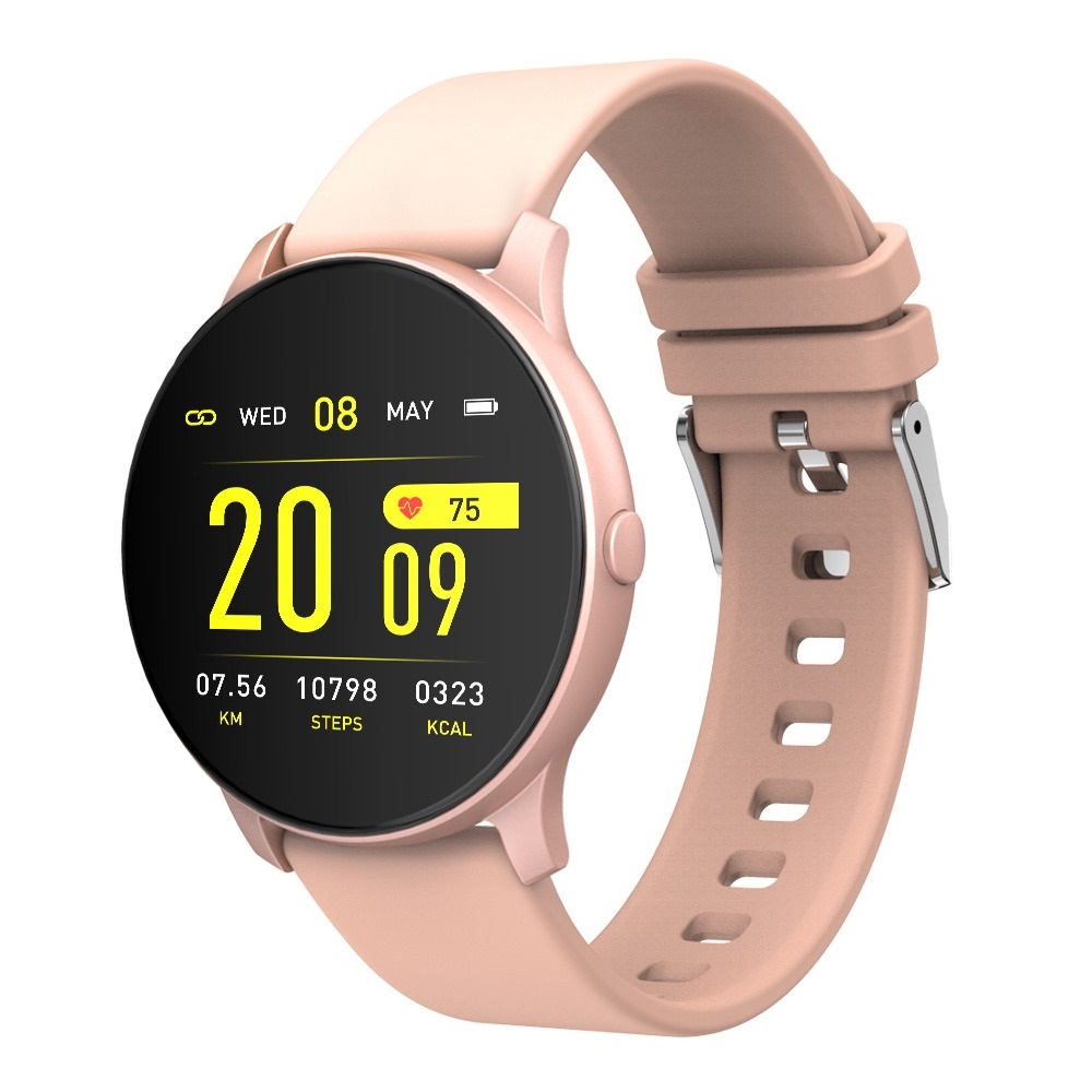 RUNDOING Upgraded KW19 Pro Full Touch Screen Women Smart watch Waterproof  sport smartwatch for IOS and Android|Smart Watches| - AliExpress