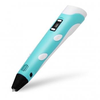 Lapiz impresora 3D ABS 3D PEN-2 RP100B LCD 1,75 mm - Azul