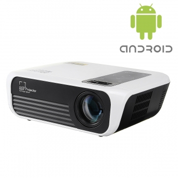 Proyector Led Android Wifi Hd 2k Lúmenes