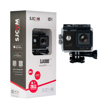 Cámara Deportiva SJCAM SJ5000X 4K WIFI Gyro estabilizador 2 baterias