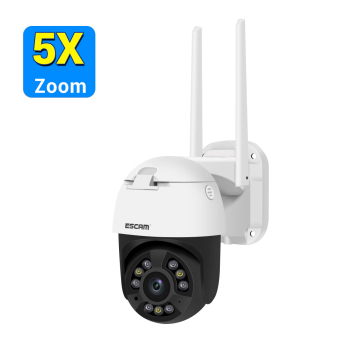 Cámara IP Wifi exterior 2K 2048 5MP 5x zoom ESCAM QF558