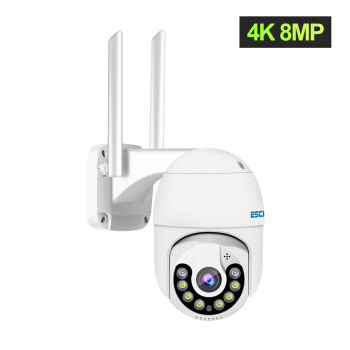 Cámara IP WIFi Exterior 8MP 4K UHDV H.265 Escam QF800