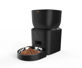 Comedero inteligente con cámara HD 1080p / 480P, Wi Fi, Tolva 4L Tuya Smart QQ25-4L