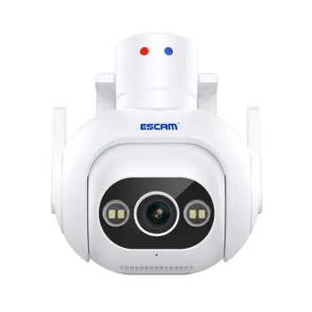 Camara IP Wifi 4MP 1440p Vision nocturna Dual H.265 IP66 ESCAM PT304