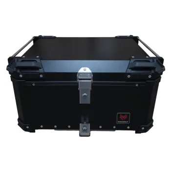 RIDEWOLF 0712-80 Baúl Top Case para motocicleta 80L Negro