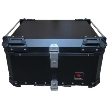 RIDEWOLF 0712-100 Baúl Top Case para motocicleta 100L Negro