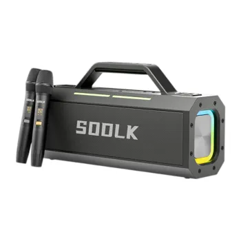 Parlante Altavoz Bluetooth 5.0 Karaoke 2Mic 150W 18000mAh IPX5 TWS SODLK S520
