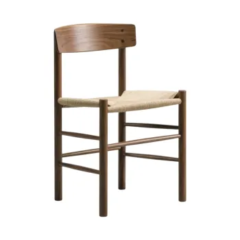 Silla para comedor de madera y cuerda Mogensen Shaker LF9-14