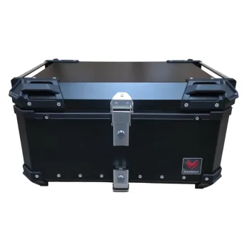 RIDEWOLF 0712-65 Baúl Top Case para motocicleta 65L Negro