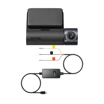 Cámara Para Vehículo 2.5K HDR GPS ADAS NightVis Wi-Fi 70mai A410 + Kit Cableado UP06