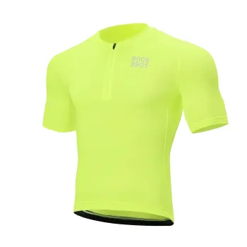 Camiseta Ciclismo Hombre Transpirable Manga Corta ROCKBROS YDDX007 - Amarillo