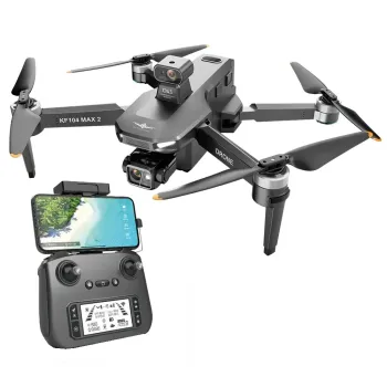 Dron KF104 MAX2 evasión de obstaculos gimbal GPS Wifi 5G 4k 6KM 3900mAh
